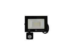 LED прожектор с датчиком движения 30Вт  3000 Лм   6500К   холодный белый   SMD2835