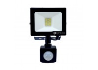 LED прожектор  с датчиком движения 20Вт SMD5730, холодный белый 6500К, 1800 Лм