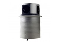 Мебельная розетка 3 x 16А, 2 x USB 2.4А , металл + провод 3 x 1.5 mm²