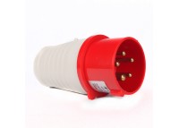 Вилка силовая 5x16 3P+PE+N, 16А, 380-415 В, IP44