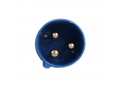 Вилка силовая 3x32 2P+PE, 32 A, 220-250 В, IP44