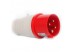 Вилка силовая 4x16 3P+PE, 16А, 380-415 В, IP44