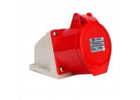Разъем силовой штепсельный стационарный 5x32 3P+PE+N, 32 A, 380-415 В, IP44