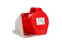 Разъем силовой штепсельный стационарный 5x16 3P+PE+N, 16А, 380-415 В, IP44