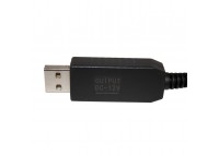 Кабель переходник USB - 5.5x2.1мм  5-12V