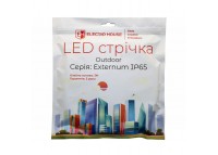LED лента 12Вт 24В SMD2835 120 диодов, холодный белый 6500К, серия Externum IP65 , гарантия 3 года