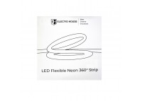 LED лента Neon 360 Ø24 мм 5 м, 30Вт 24В SMD2835, 360 диодов, нейтральный белый 4000К, серия Neon, гарантия 3 года