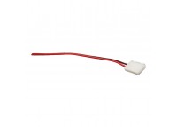 Коннектор 8мм зажим-провод 2pin, 15 см