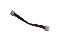 Connector  10mm clamp-wire 4pin (RGB)