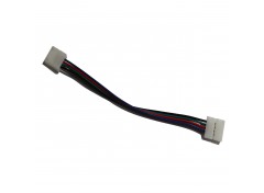 Connector  10mm clamp-wire 4pin (RGB)