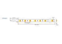 LED стрічка RISHANG 96-3528-24V-IP33 9W 2700K/6500K 5м (RD0096BC-B-MW)