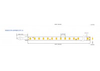LED стрічка RISHANG 120-2835-12V-IP20 8,6W 122Lm Blue 5м (RN08C0TA-B-B)