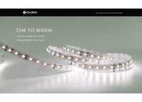 LED стрічка COLORS 168-2835-24V-IP33 9.61W 1900K + 3000K 5м (DS8168GWWW-24V-10mm)
