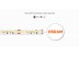 LED стрічка COLORS 192-2835-24V-IP20 25W 3552Lm 3000K 5м (DS8192-24V-12mm-WW)