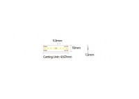 LED стрічка COLORS 192-24V-IP33 13W 1310Lm 3000K 5м (FD192-24V-10mm-WW)