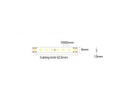 LED стрічка COLORS Chip-24V-IP20 8.8W 980Lm 3000K 5м (FD128-24v-8mm-WW)