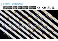 LED стрічка COLORS 128-2835-24V-IP33 8.7W 1342Lm 3000K 5м (D8128-24V-8mm)