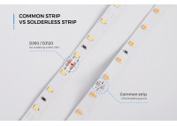 LED стрічка COLORS 120-2835-24V-IP20 9.6W 900Lm 2700K 5м (DJ120-24V-8mm-SW)
