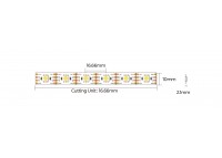 LED стрічка Smart SPI COLORS 60-5050-12V-IP20 3000K 8.4W 5м (DS560-12V-10mm-WW)