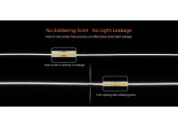 LED стрічка COLORS COB-24V-IP20 9.6W 720Lm 3000K 5м (DRF10-24V-8mm-WW)