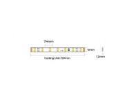 LED стрічка COLORS 140-2216-24V-IP20 6.6W 685Lm 3000K 5м (D6140-24V-4mm-WW)