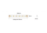 LED стрічка COLORS 60-5050-24V-IP33 18W RGBLWW 5м (D560RGBLWW-24V-12mm)