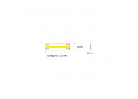 LED стрічка COLORS COB-48V-IP20 10W 830Lm 3000K 15м (DF8-48V-10mm-WW)