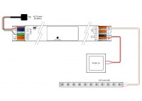 SUNRICHER DIM RF-приймач/блок живлення SLIM 75W 24V (SRPL-1009-24-75CV)