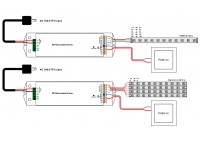 SUNRICHER RGB RF-приймач/блок живлення 75W 24V (SRP-1009-24-75CVF)