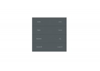 Сенсорна панель DEYA ZigBee на 1 зону (PK8(WZS)-Dark-grey)