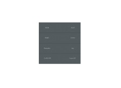 Сенсорна панель DEYA ZigBee на 1 зону (PK8(WZS)-Dark-grey)