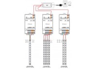 LED контролер-приймач (SR-1009DIN)