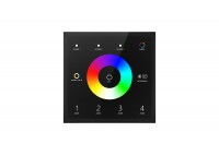 Пульт дистанційного керування DEYA 4 зони RGB+CCT (T15(Black))